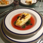 Halibut in Tomato Water