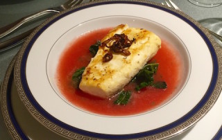 Halibut in Tomato Water